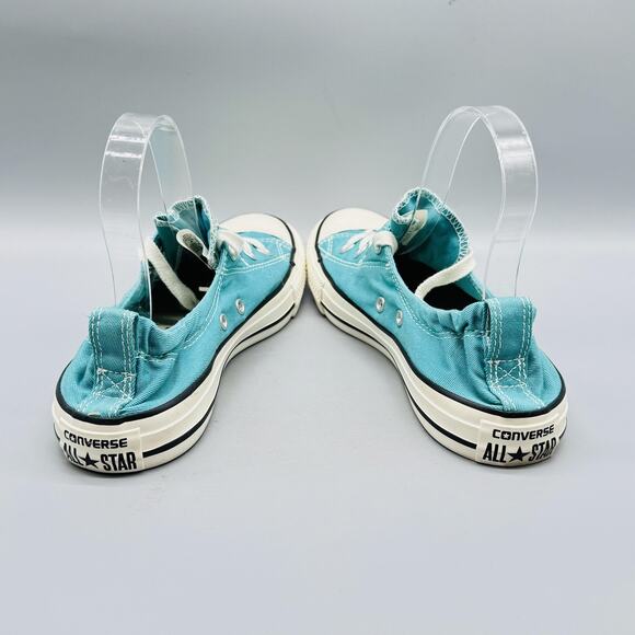 Converse Shoes Womens 8 Blue Canvas Chuck Taylor All Star Shoreline Sneakers - Picture 8 of 13